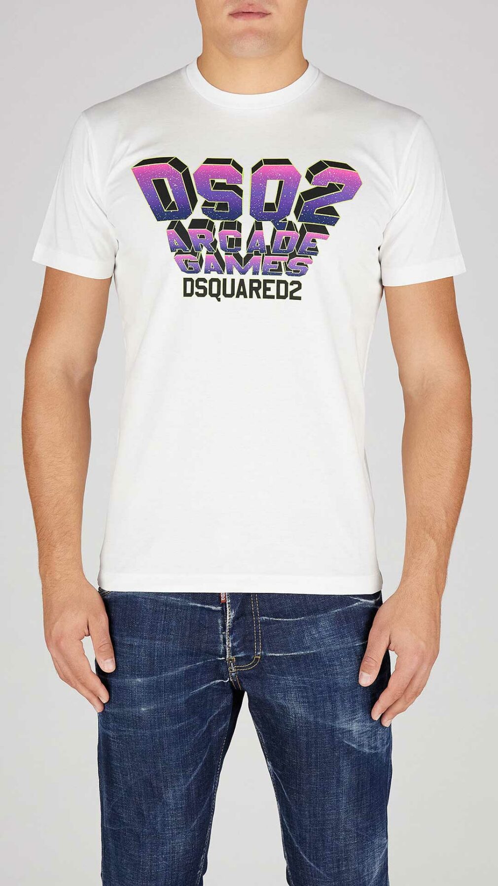 Camiseta con estampado de Dsquared2