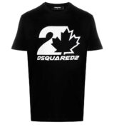 Camiseta con estampado del logotipo de Dsquared2