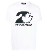 Camiseta con estampado del logotipo de Dsquared2