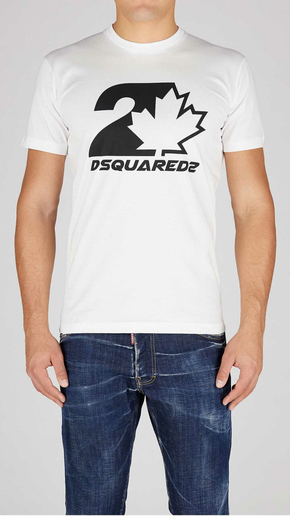 Camiseta con estampado del logotipo de Dsquared2