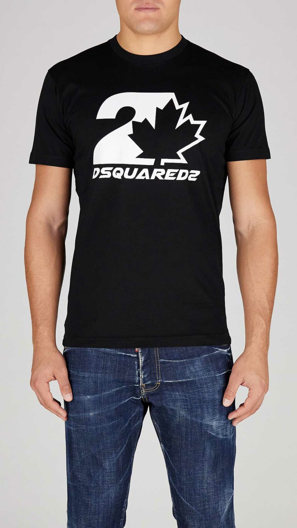 Camiseta con estampado del logotipo de Dsquared2
