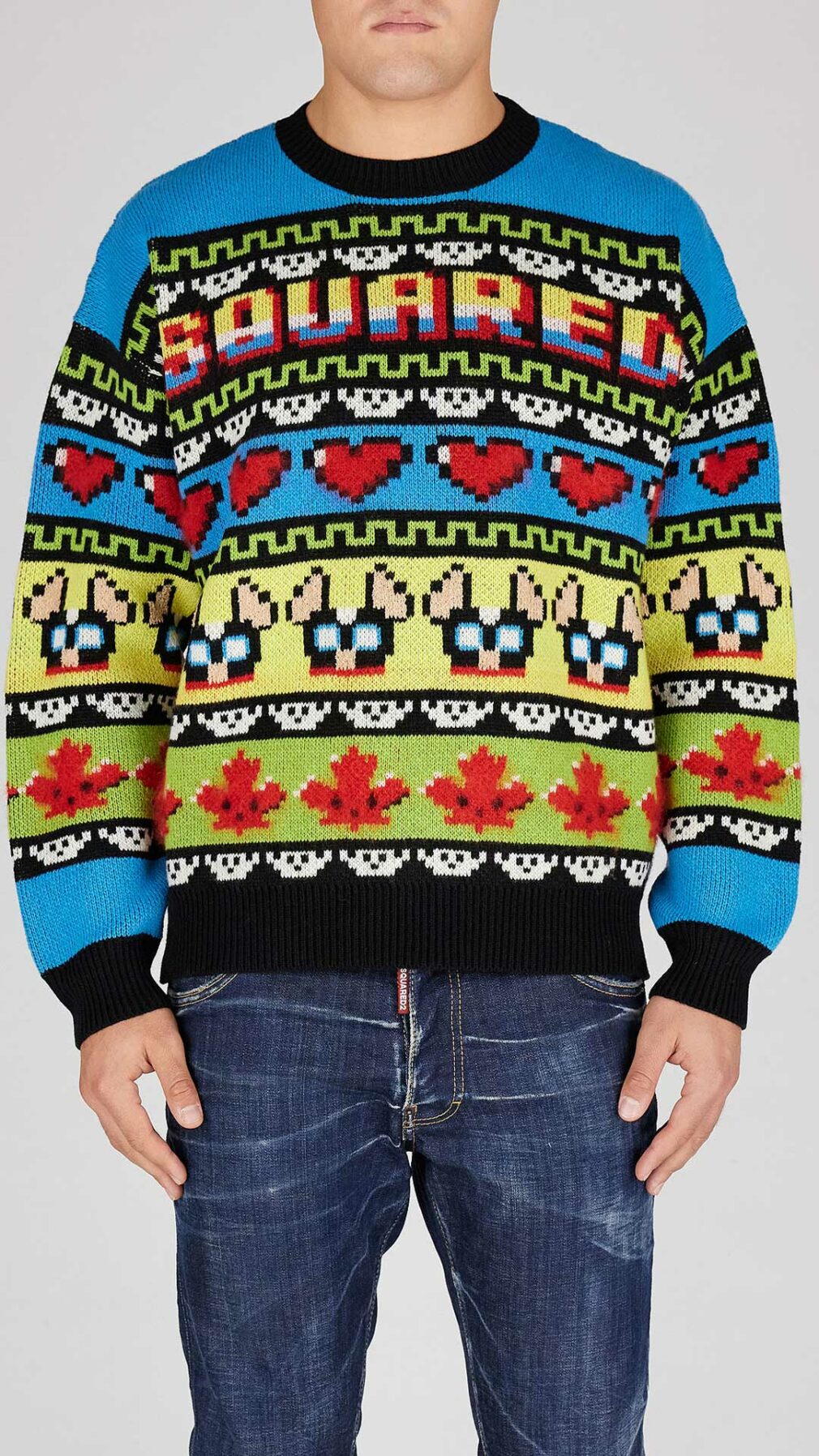 Jersey de punto en jacquard de Dsquared2