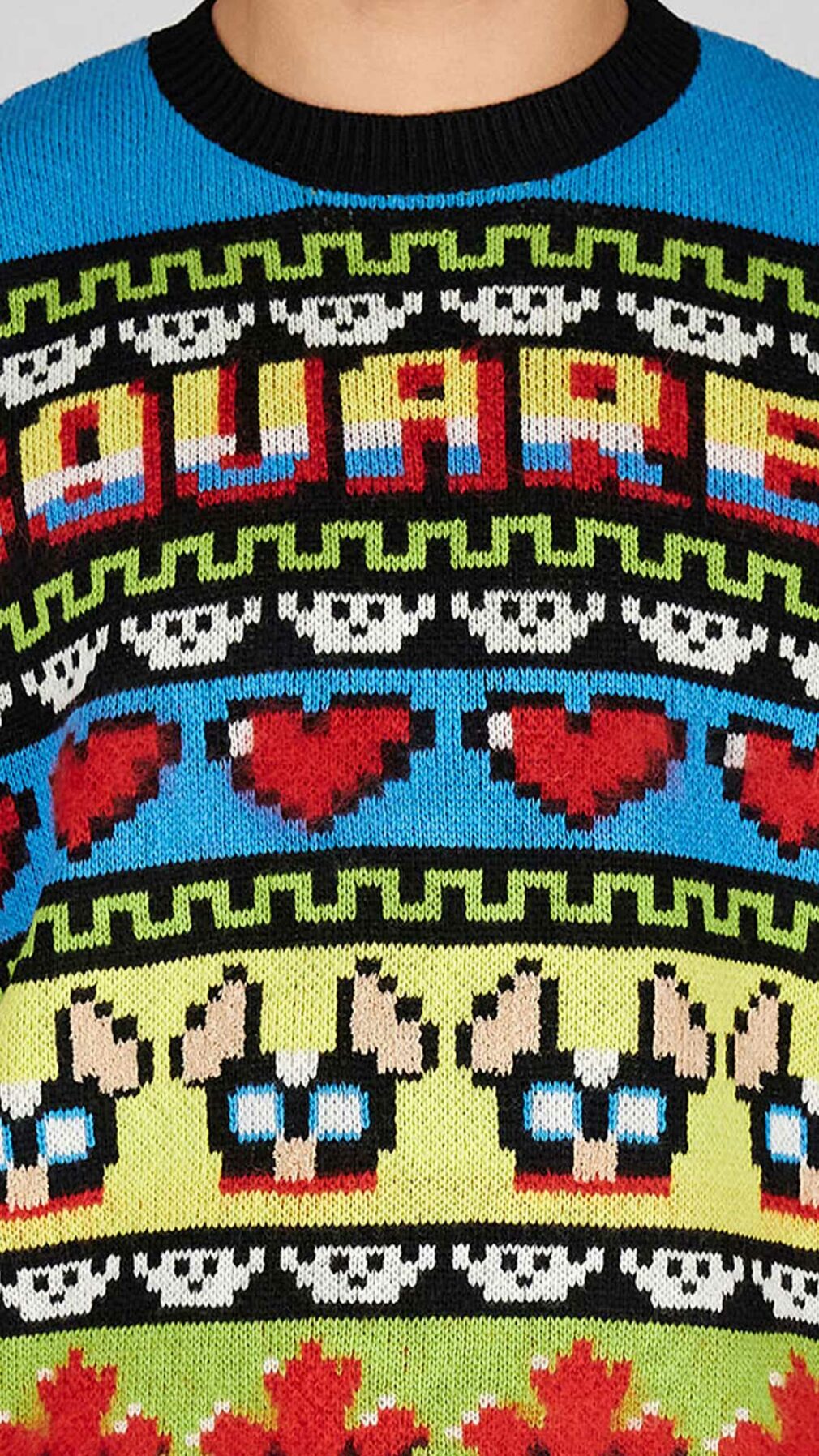 Jersey de punto en jacquard de Dsquared2