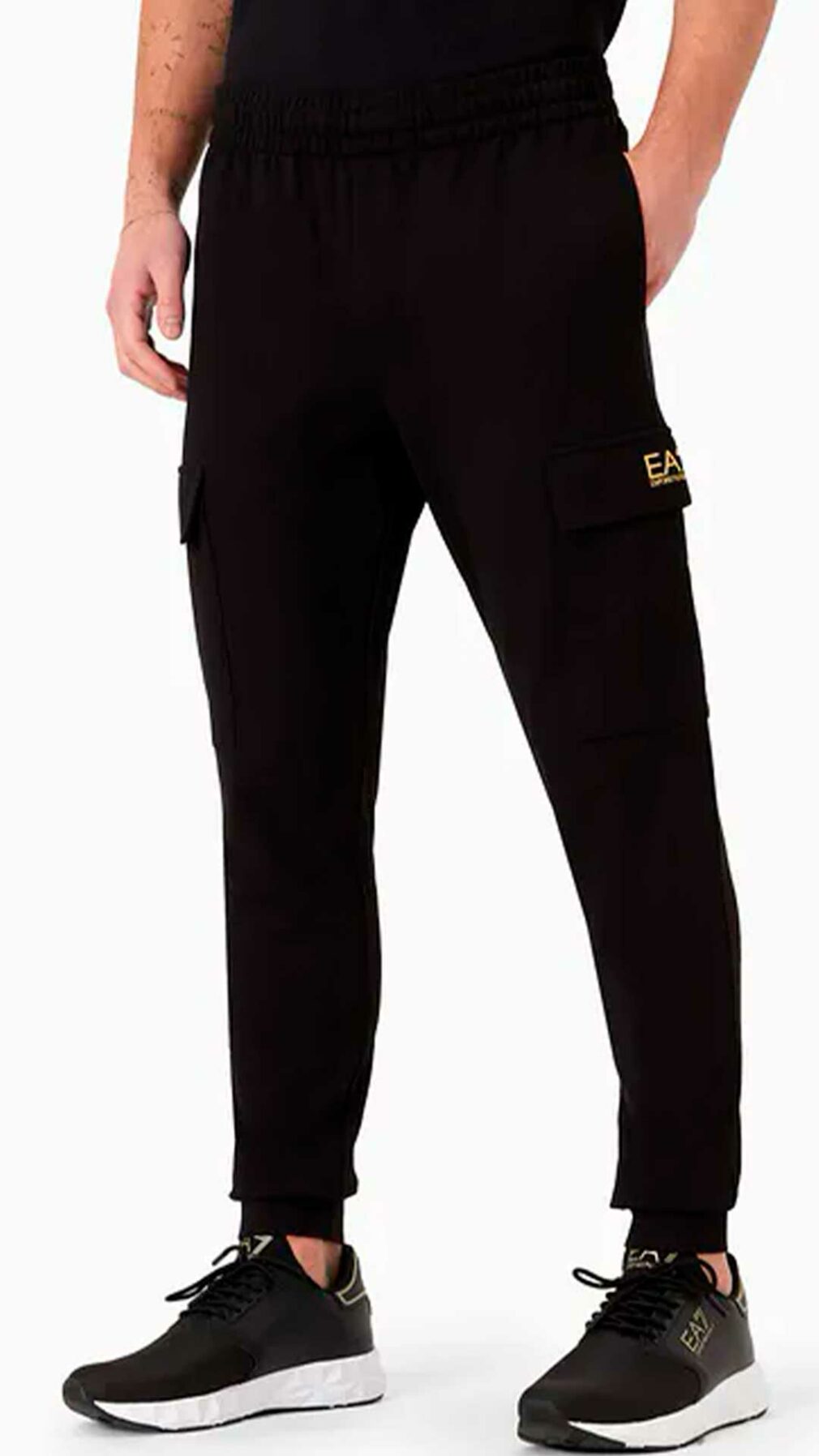 Pantalones cargo EA7 Emporio Armani con logotipo