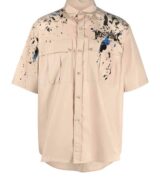 Camisa Moschino con logotipo holgada