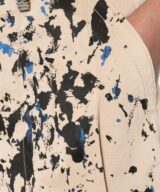 Bermudas Moschino con estampado de manchas de pintura