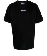 Camiseta Moschino con logotipo bordado