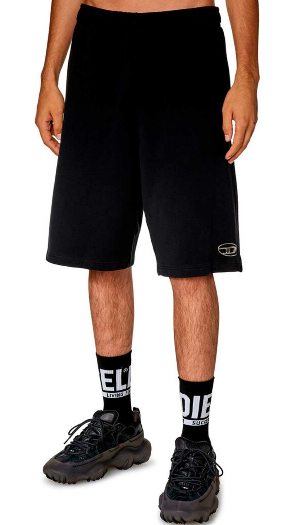 Pantalones cortos deportivos Diesel de fit regular