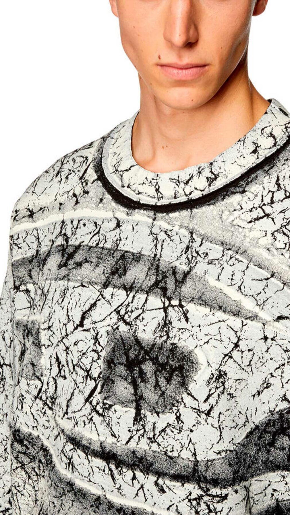 Sudadera Diesel de fit extragrande