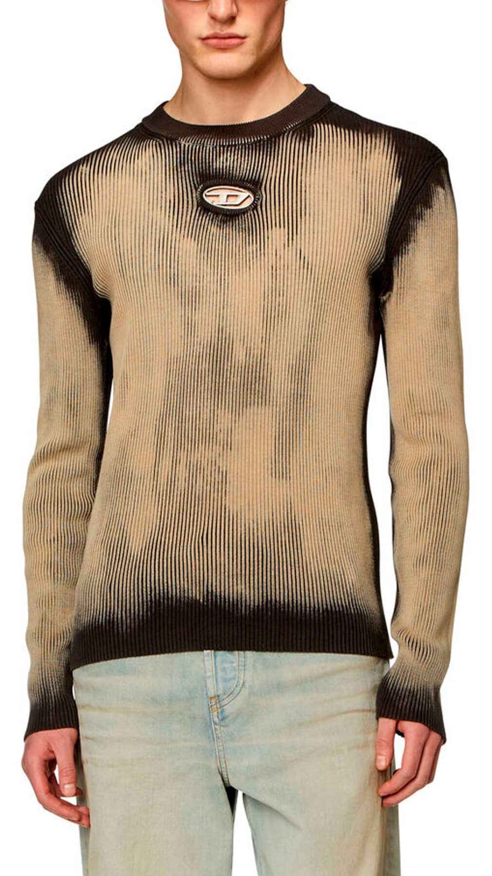 Jersey Diesel desteñido all-over