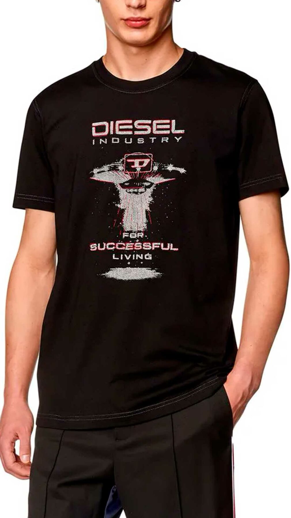 Camiseta Diesel de fit entallado