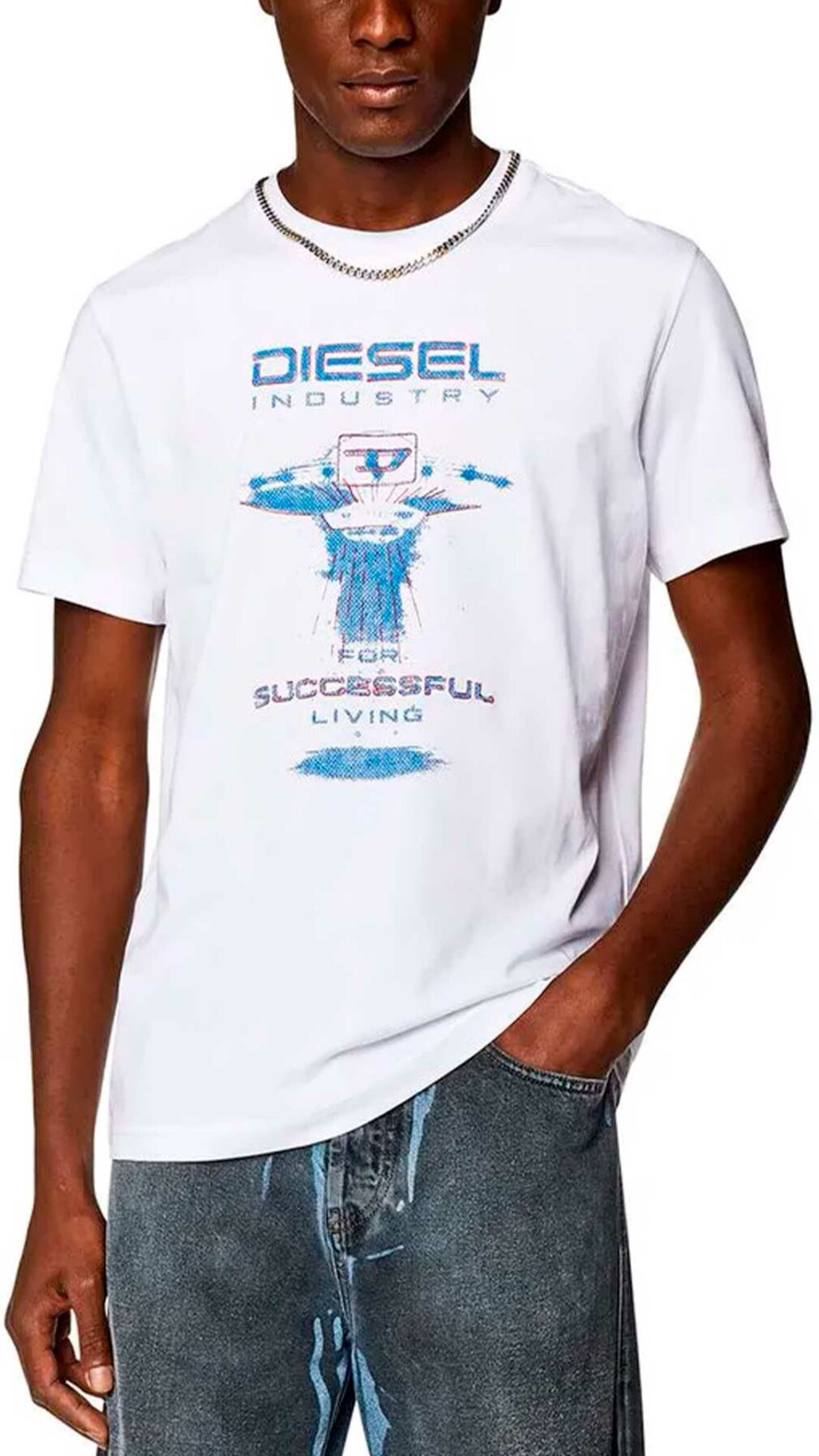 Camiseta Diesel de fit entallado