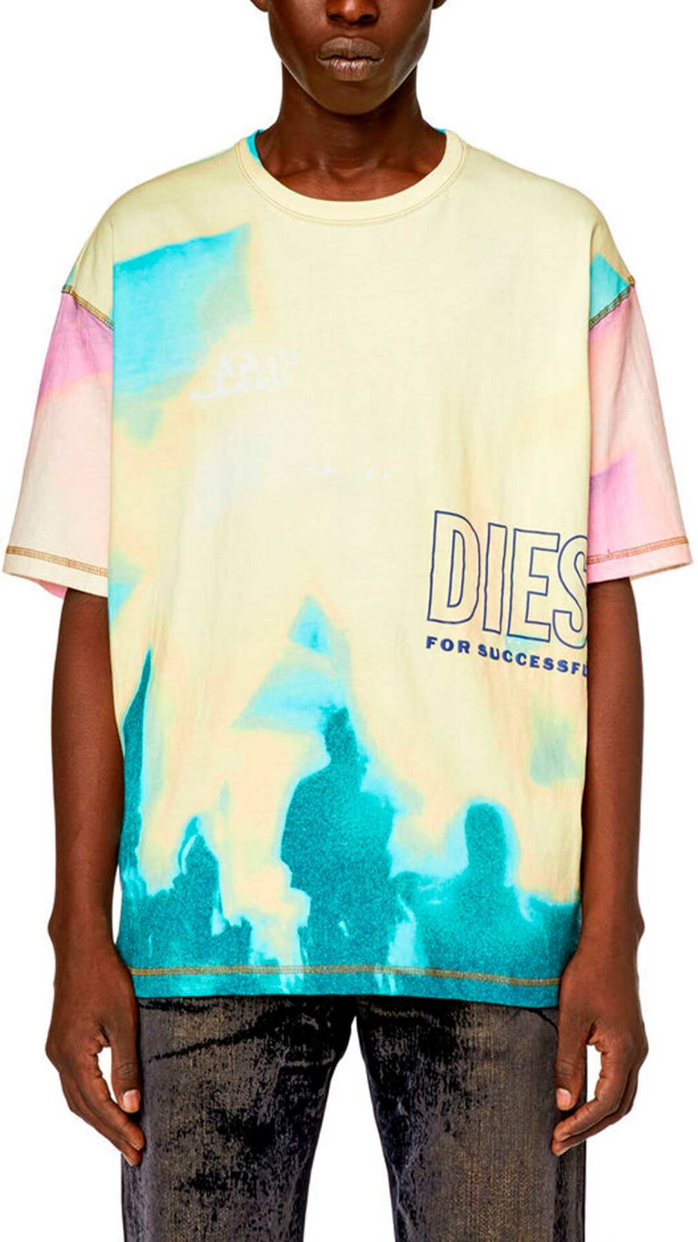 Camiseta Diesel con fit holgado