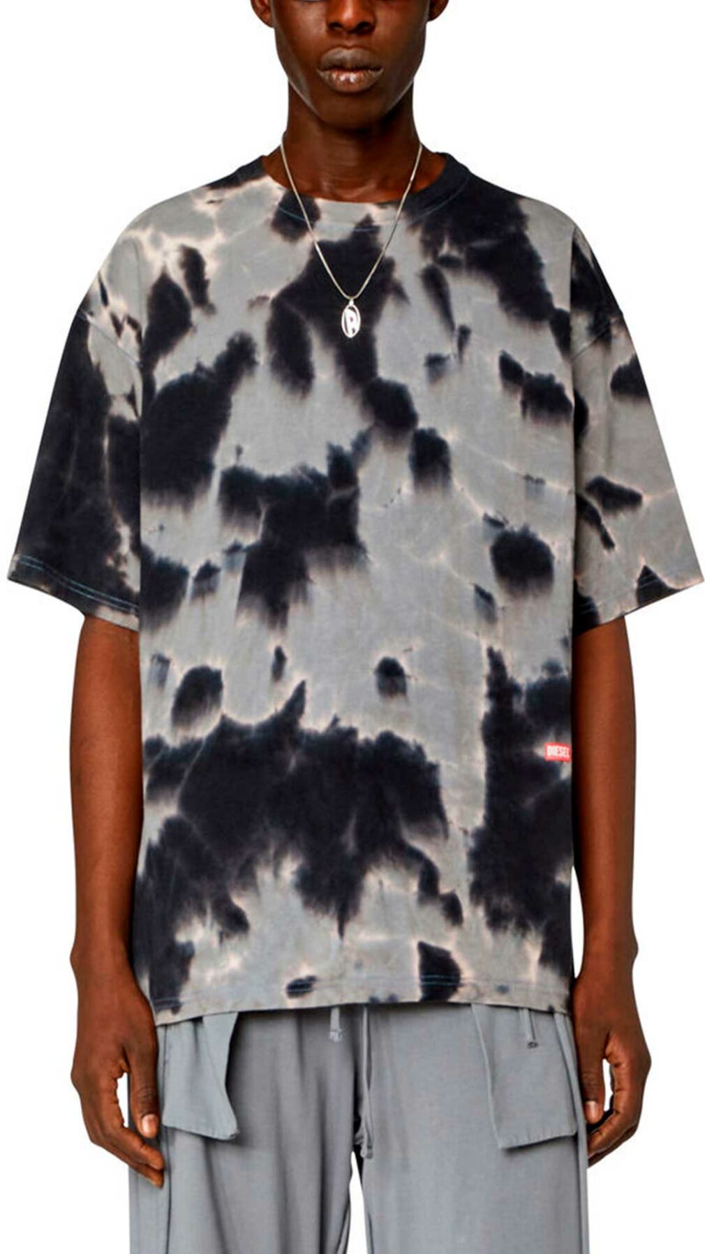 Camiseta Diesel holgada de algodón
