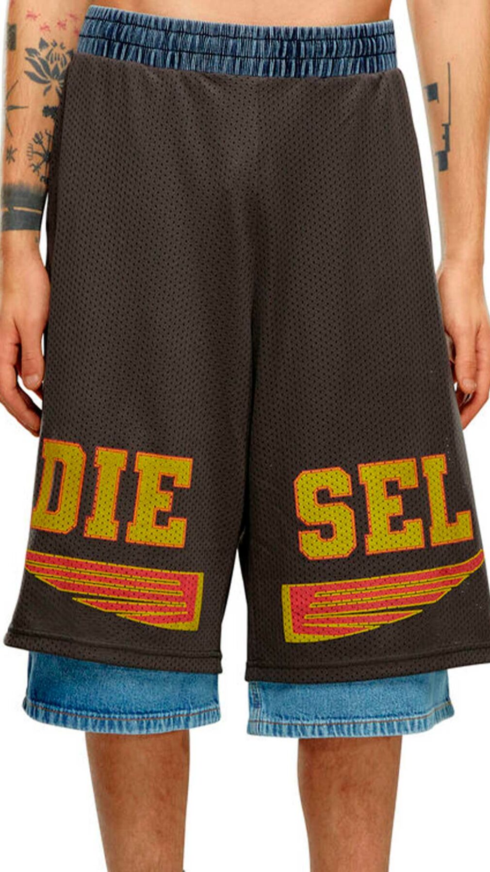 Pantalón corto Diesel holgado