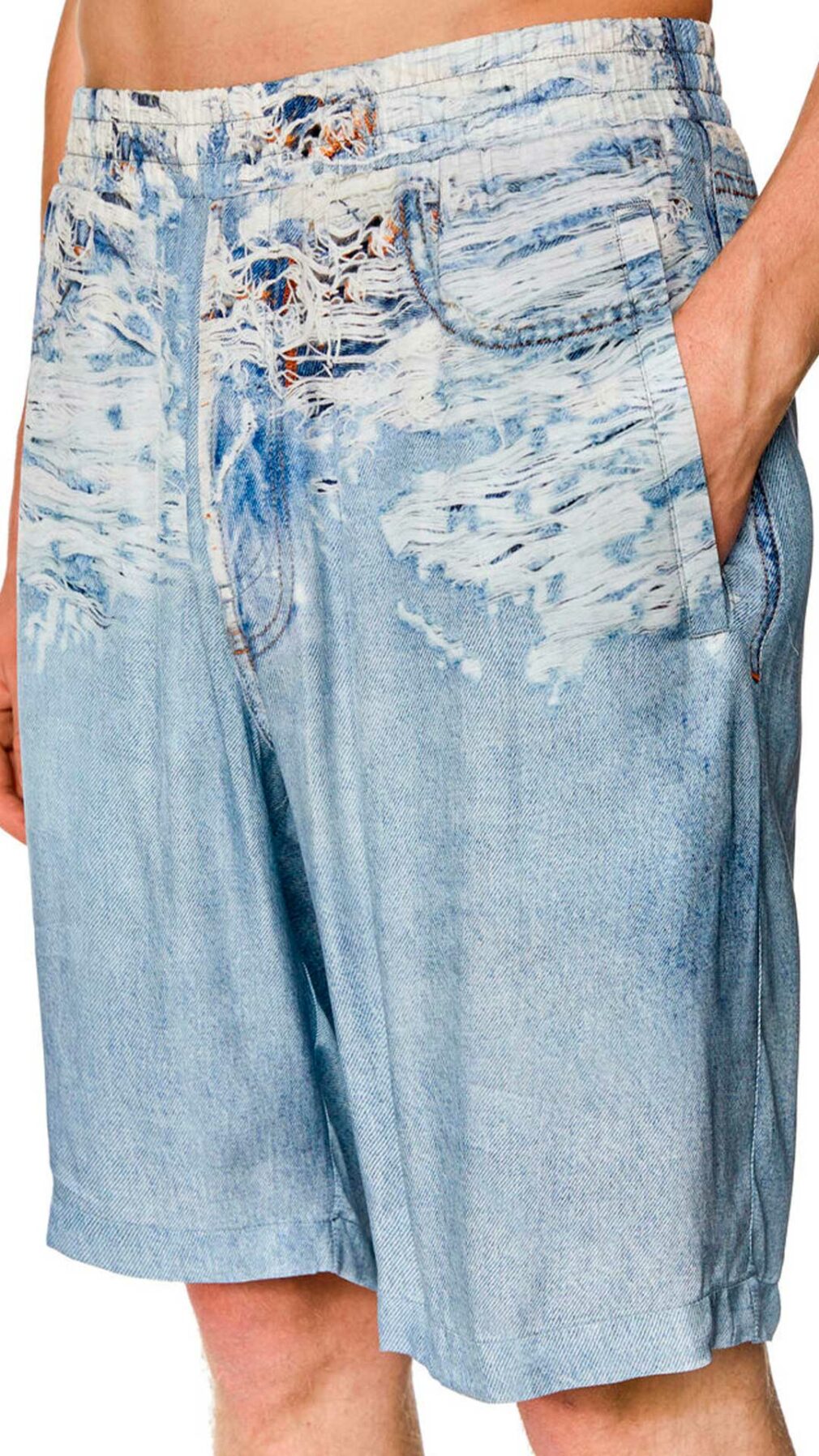Pantalones cortos  Diesel con estampado