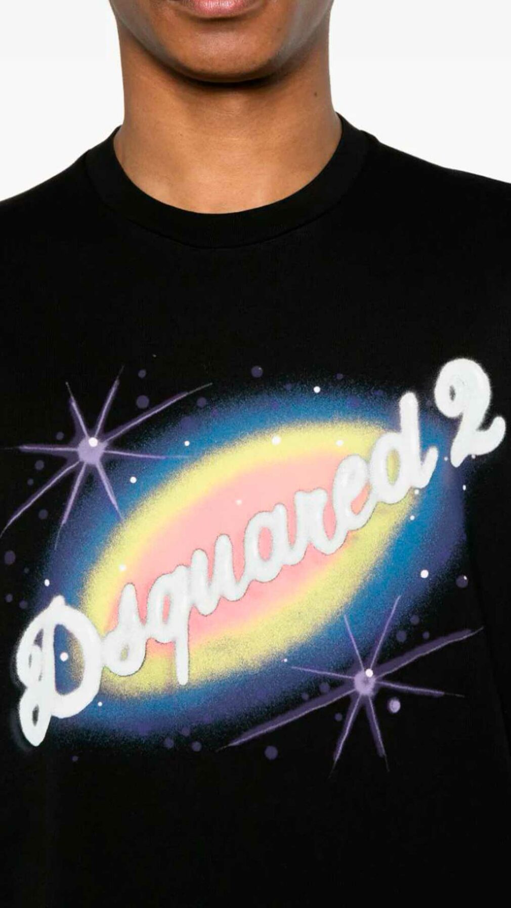 Camiseta Dsquared2 ajustada de algodón