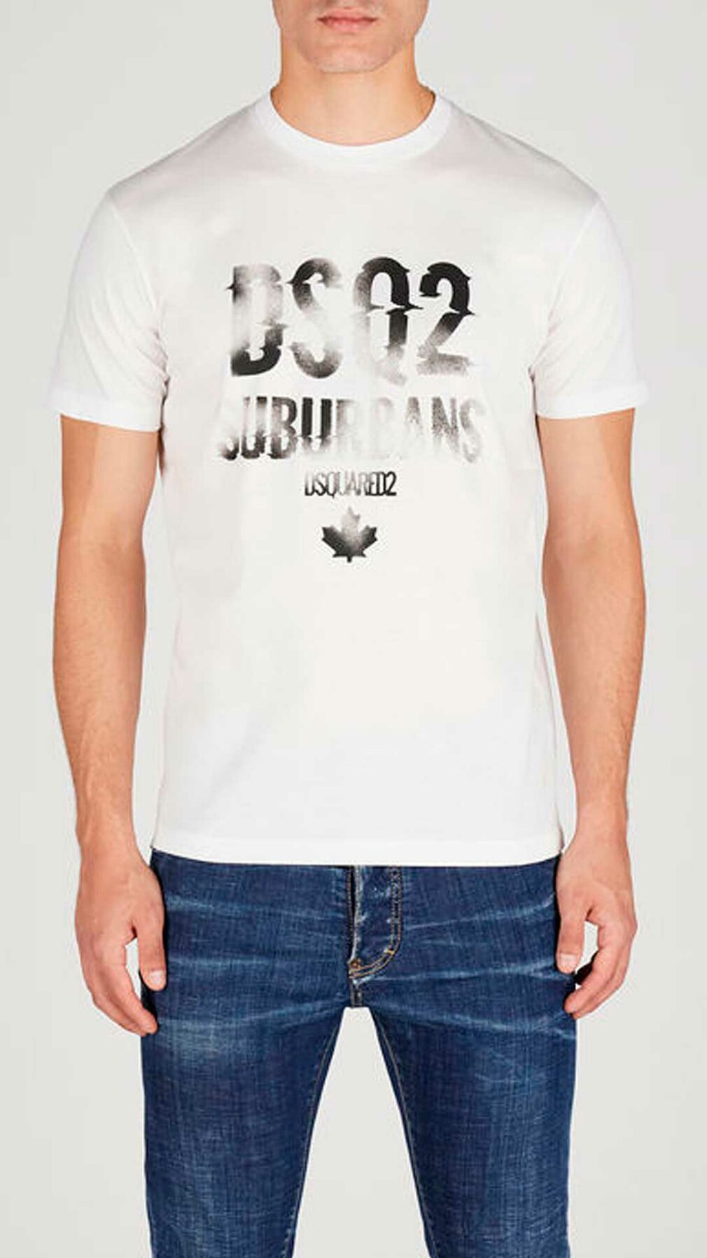 Camiseta Dsquared2 con logo estampado