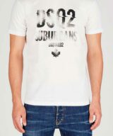 Camiseta Dsquared2 con logo estampado