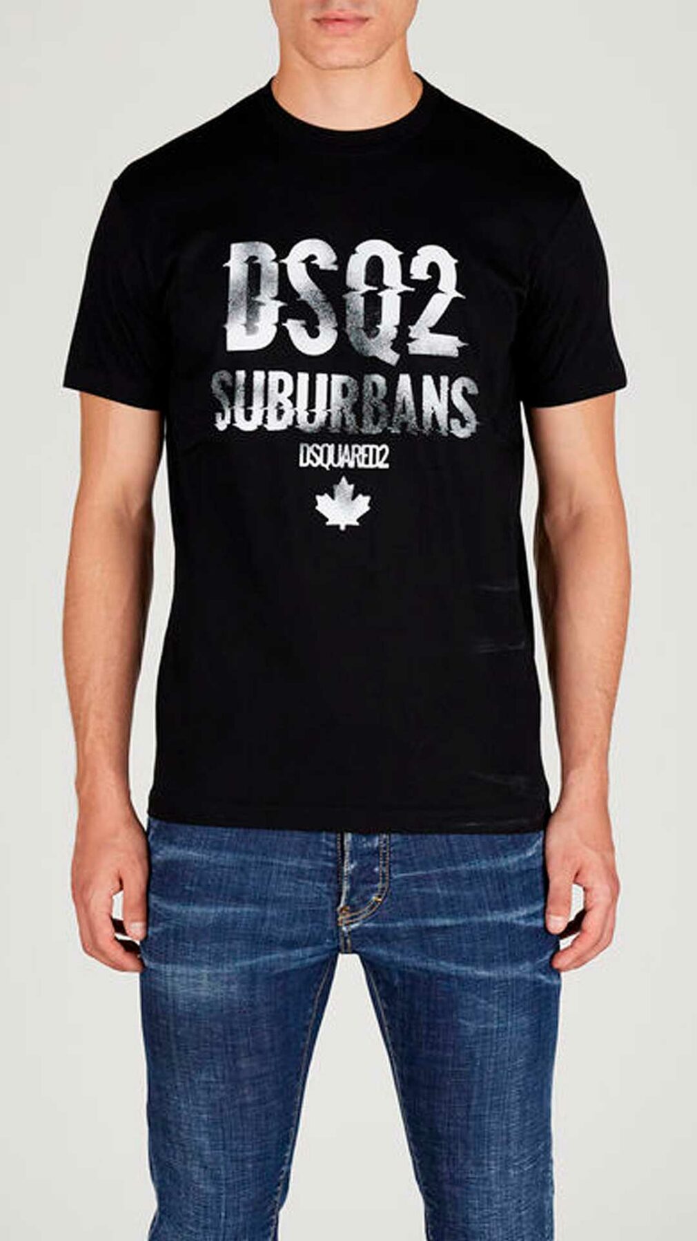 Camiseta Dsquared2 con logo estampado