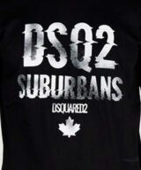 Camiseta Dsquared2 con logo estampado