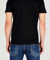 Camiseta Dsquared2 con logotipo y cristal negro