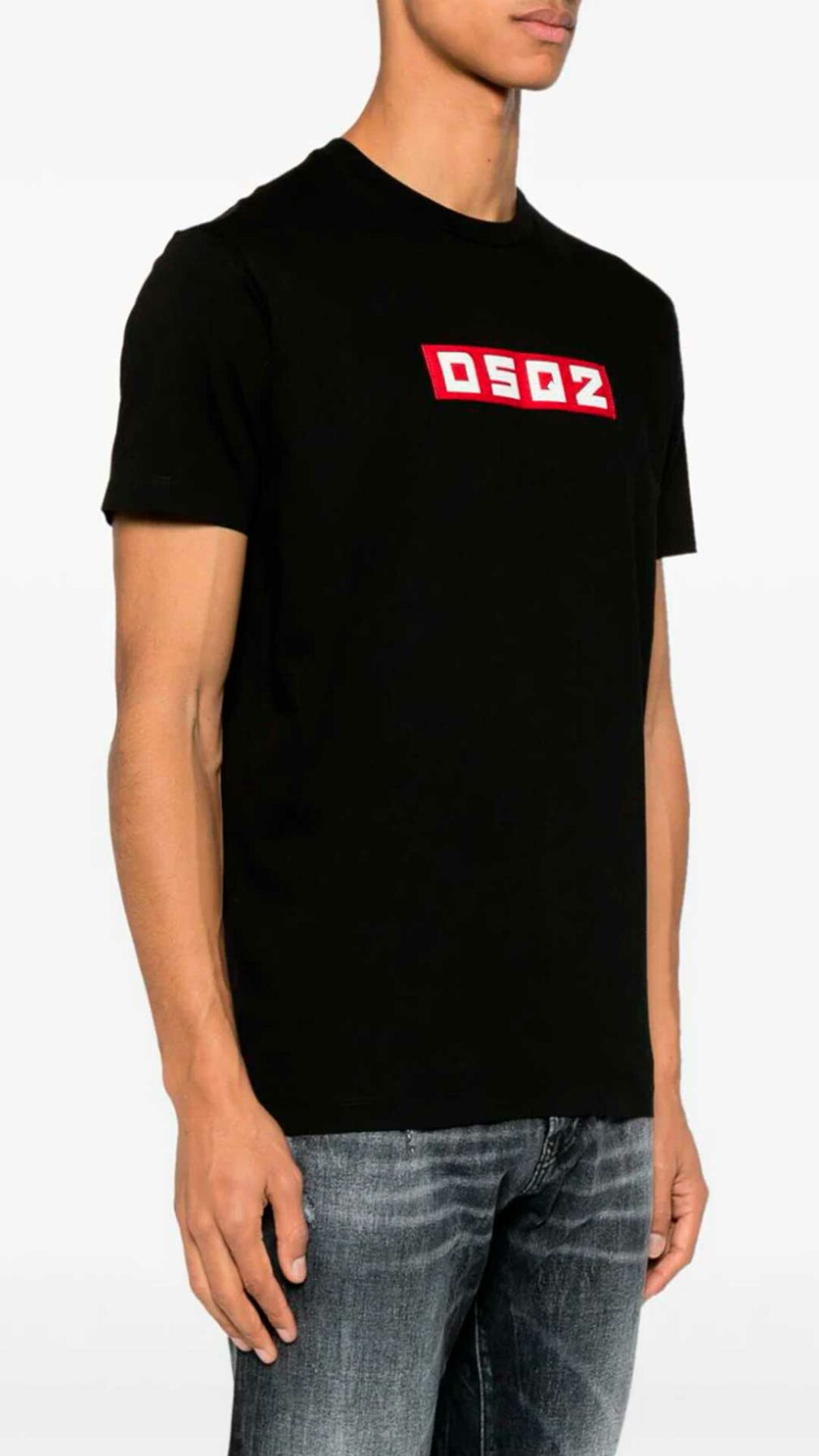 Camiseta Dsquared2 con logotipo en cinta