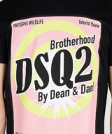 Camiseta Dsquared2 con estampado gráfico parte trasera
