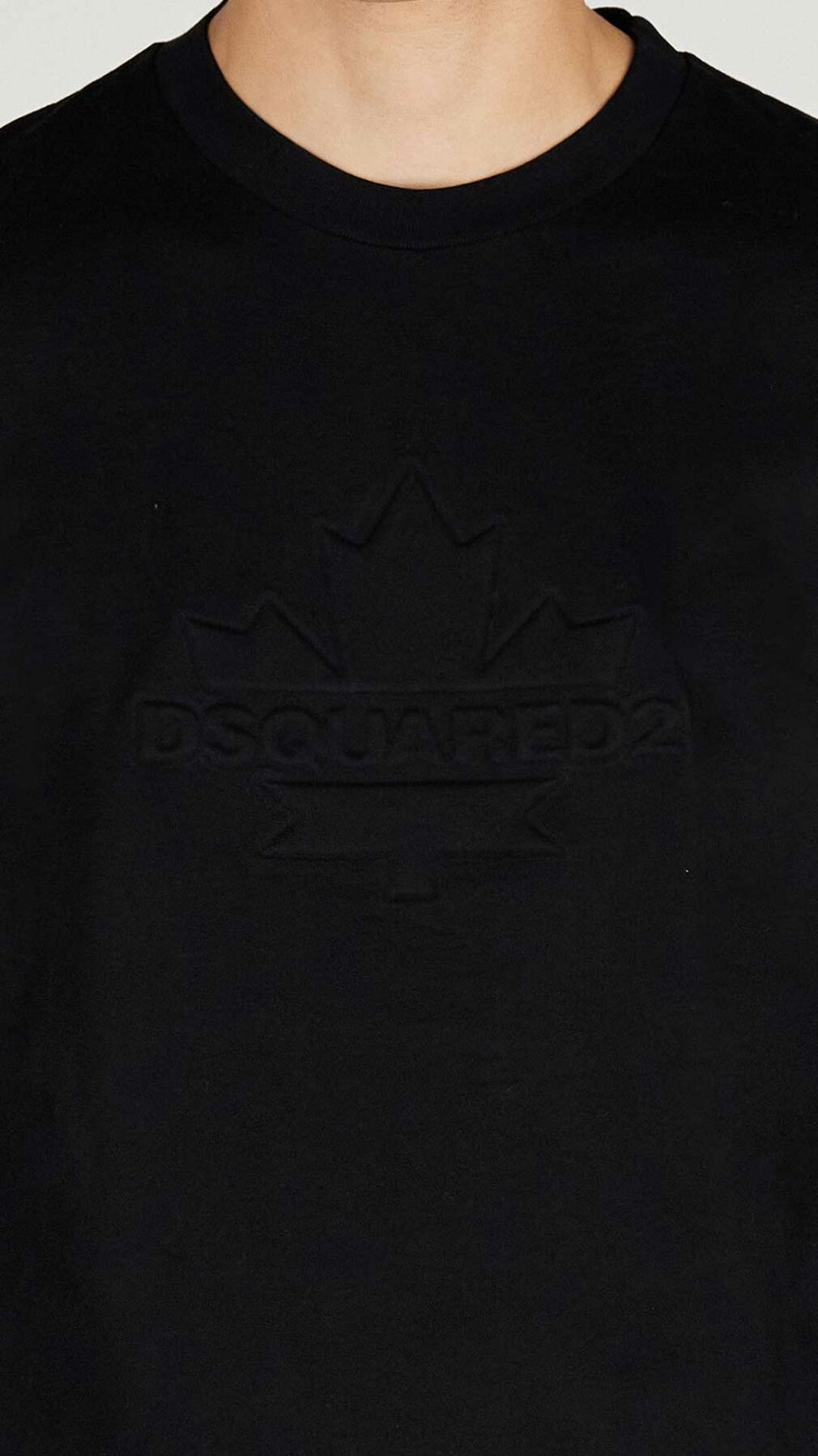Camiseta Dsquared2 con logotipo en relieve