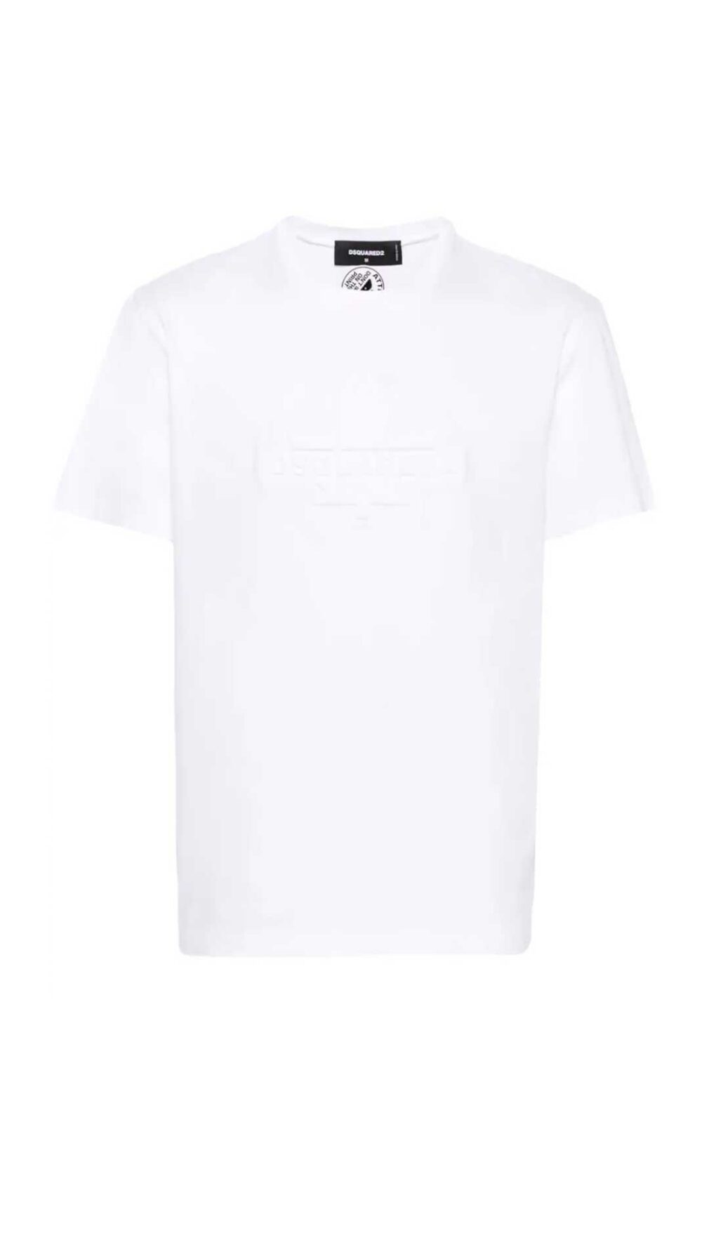 Camiseta Dsquared2 con logotipo en relieve