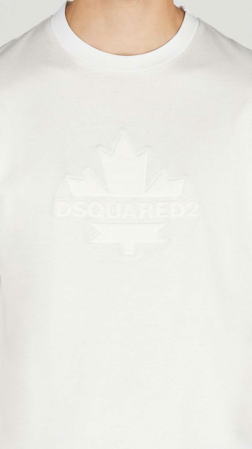 Camiseta Dsquared2 con logotipo en relieve