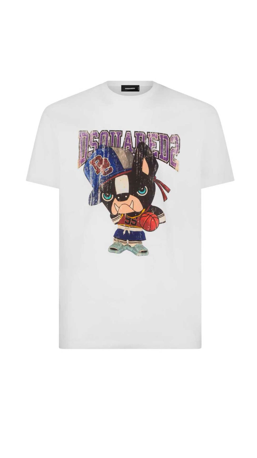 Camiseta Dsquared2 con logo estampado