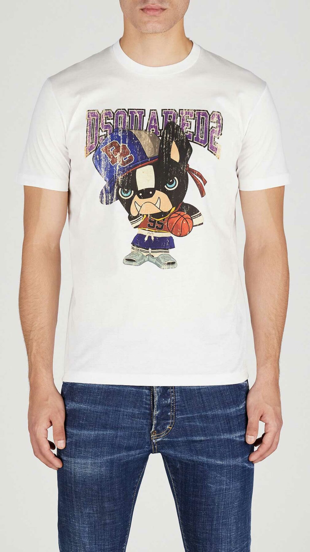 Camiseta Dsquared2 con logo estampado