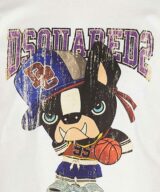 Camiseta Dsquared2 con logo estampado