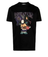 Camiseta Dsquared2 con logo estampado