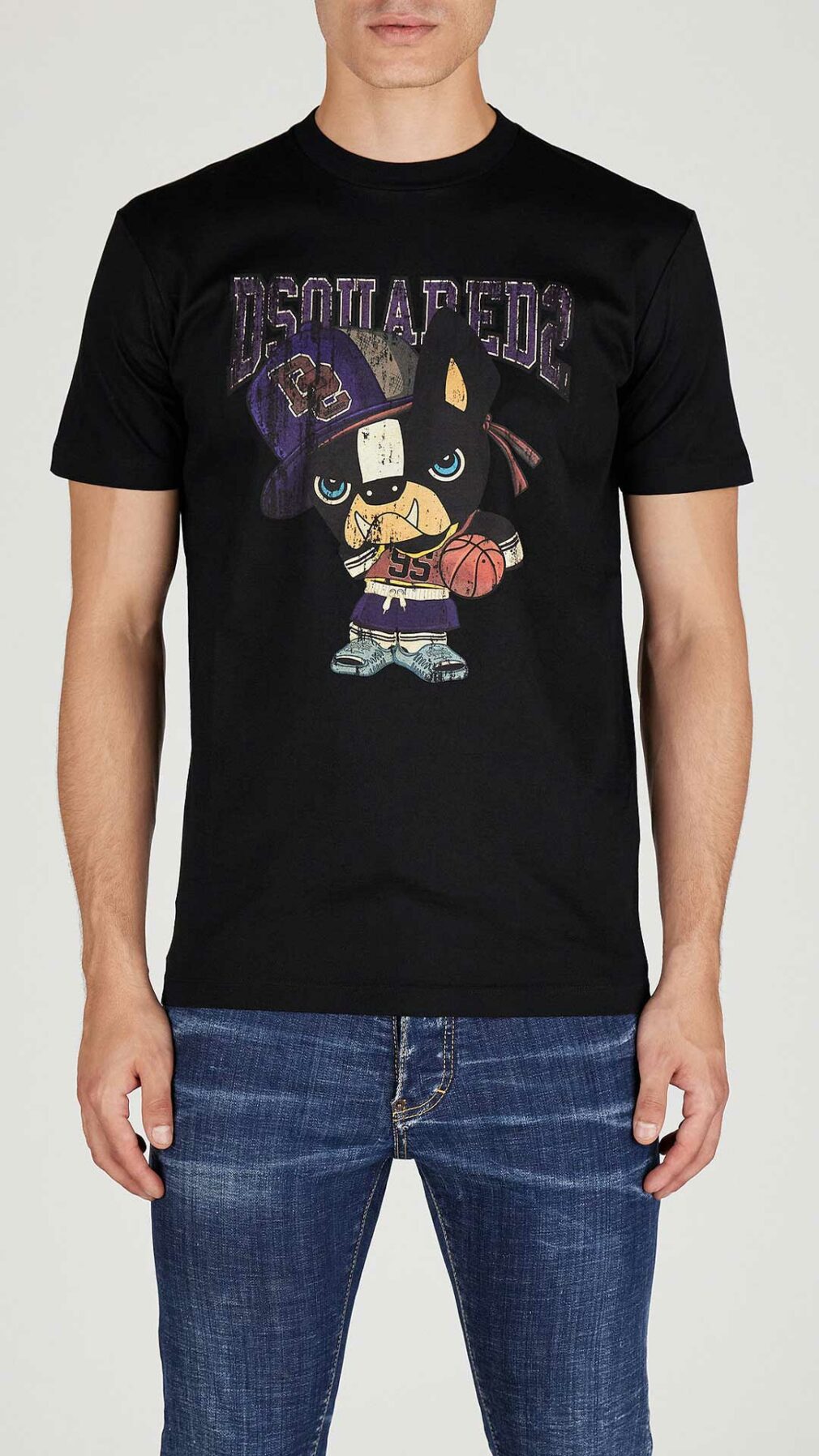 Camiseta Dsquared2 con logo estampado