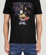 Camiseta Dsquared2 con logo estampado