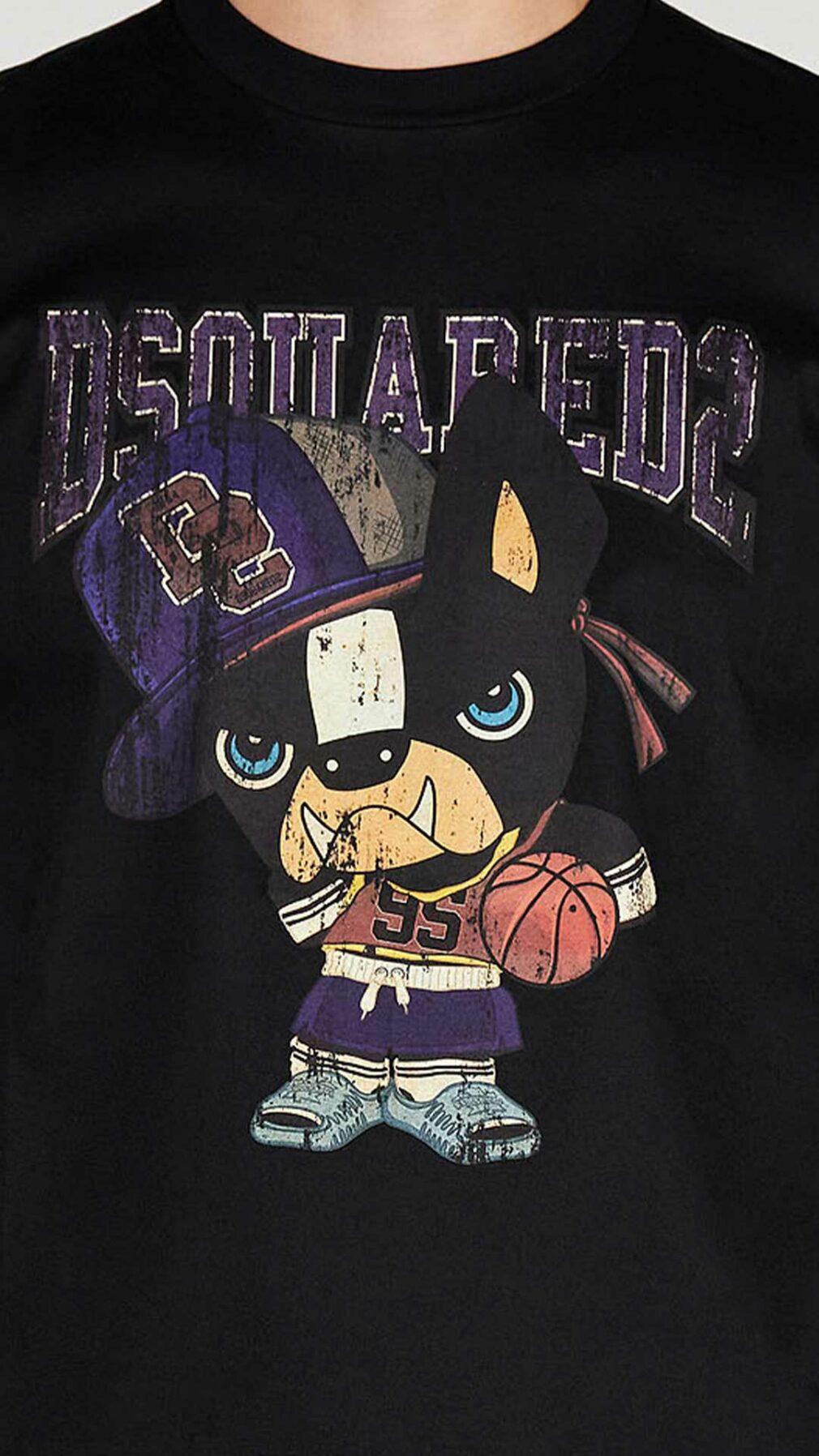 Camiseta Dsquared2 con logo estampado