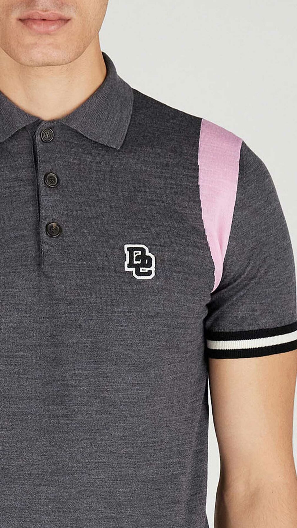 Polo de Dsquared2 con parche del logotipo