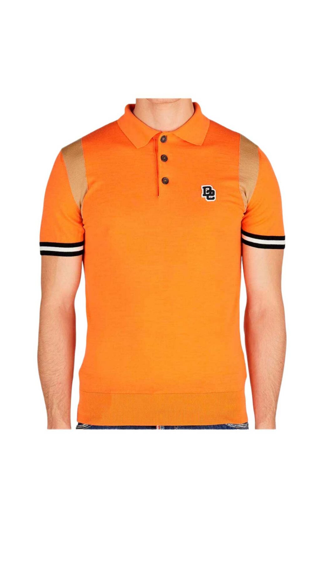 Polo de Dsquared2 con parche del logotipo