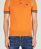 Polo de Dsquared2 con parche del logotipo