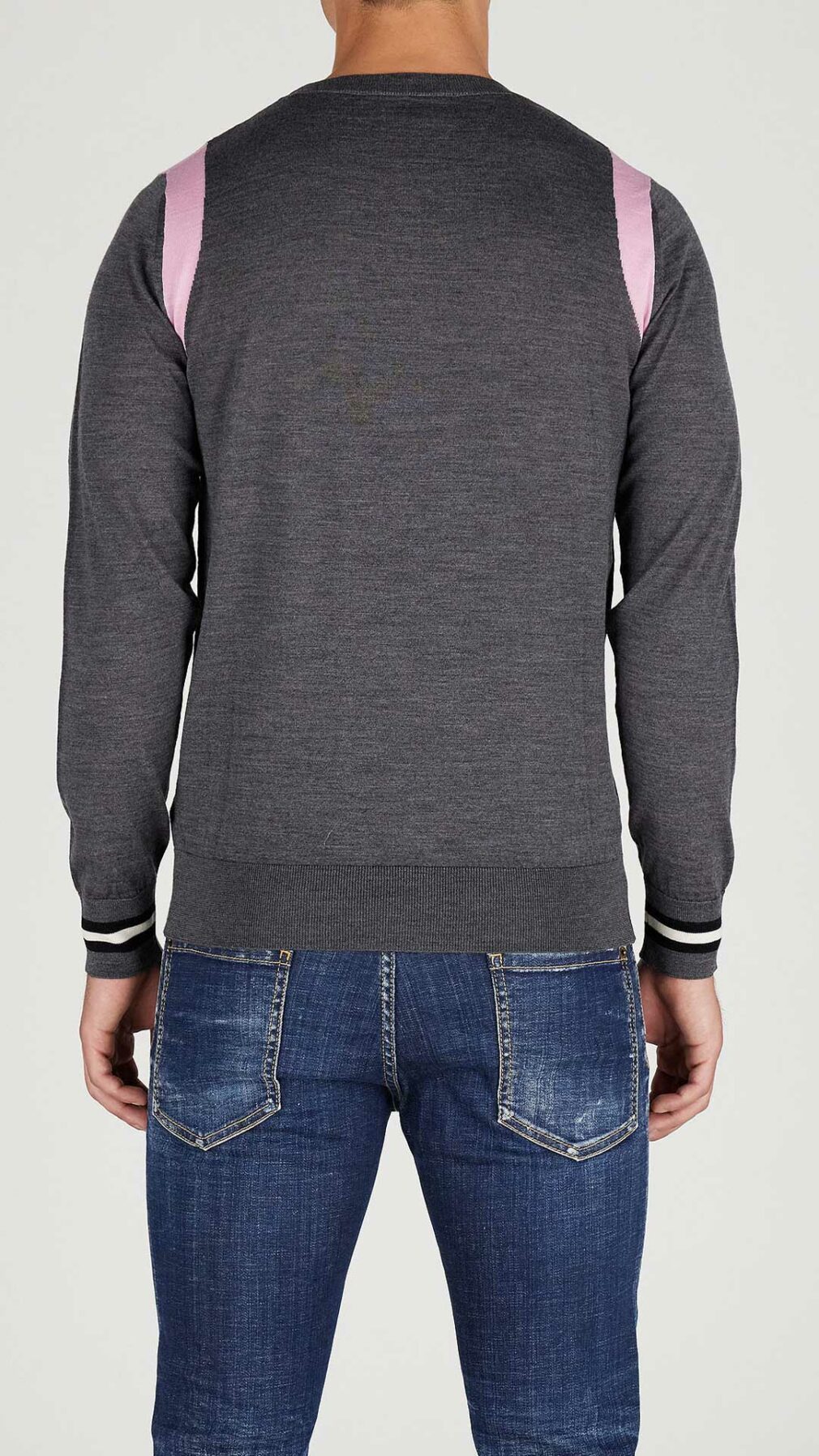 Jersey Dsquared2 de punto fino de lana Virgen