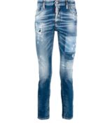 Jeans Skater Dsquared2 con efecto envejecido