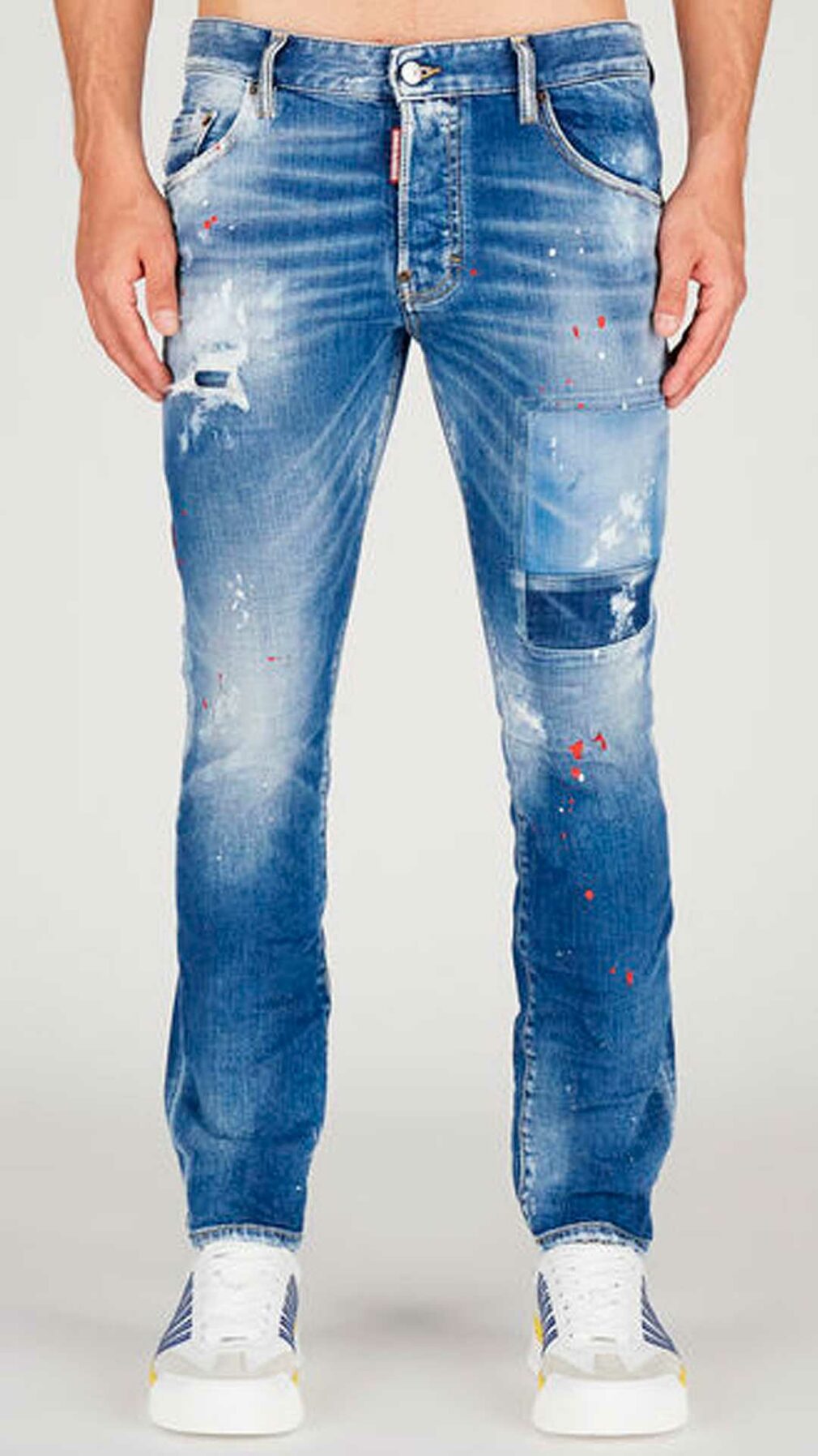 Jeans Skater Dsquared2 con efecto envejecido
