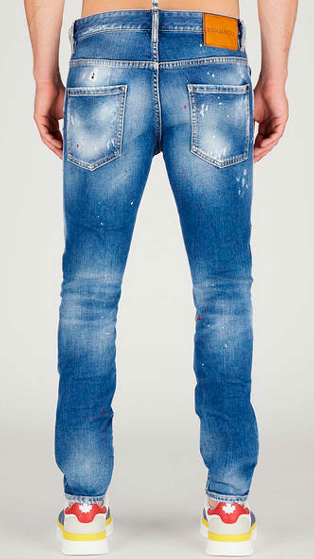 Jeans Skater Dsquared2 con efecto envejecido
