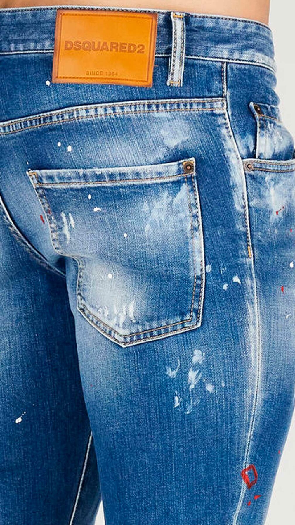 Jeans Skater Dsquared2 con efecto envejecido