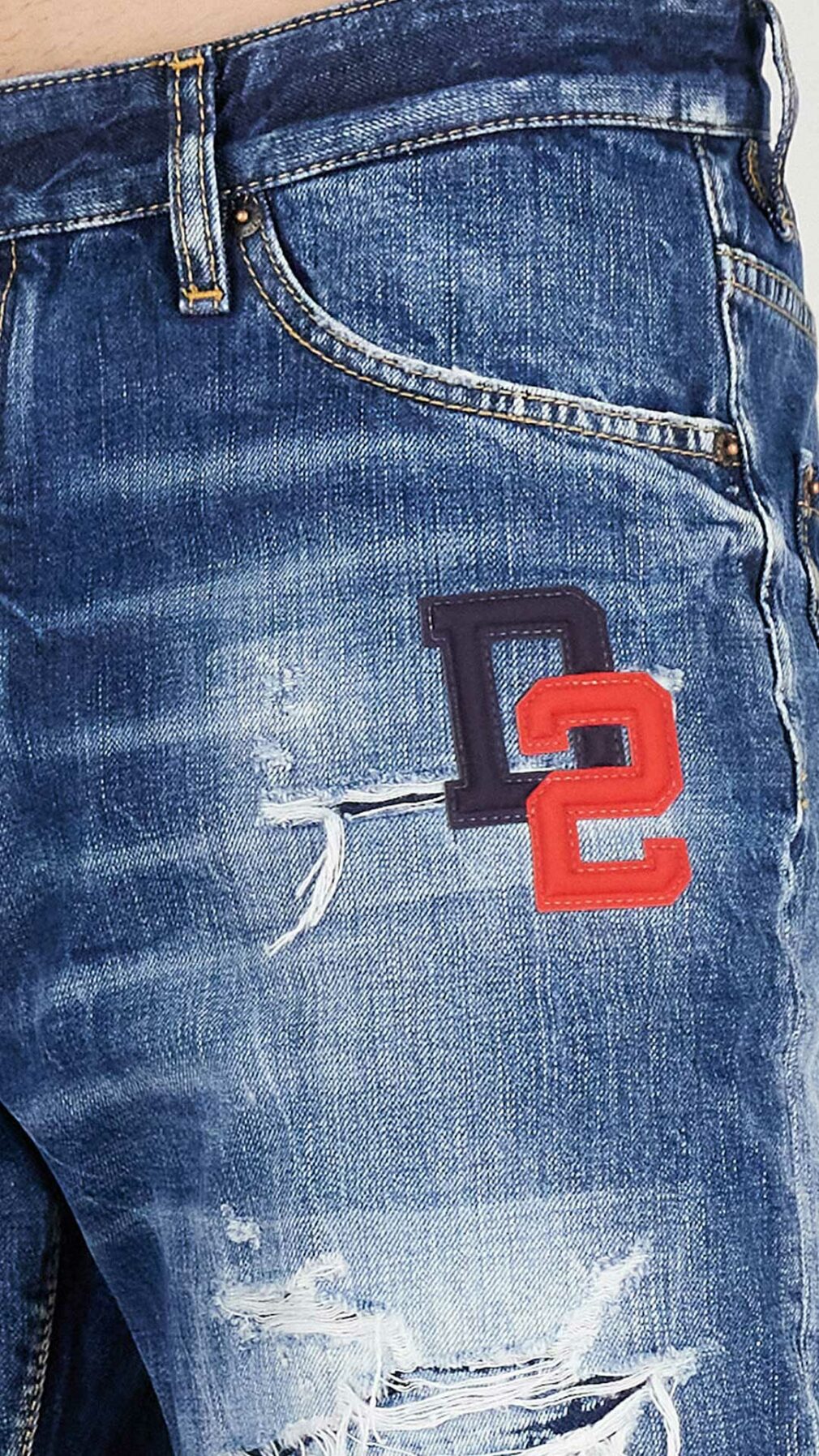Jeans cortos Marine Dsquared2