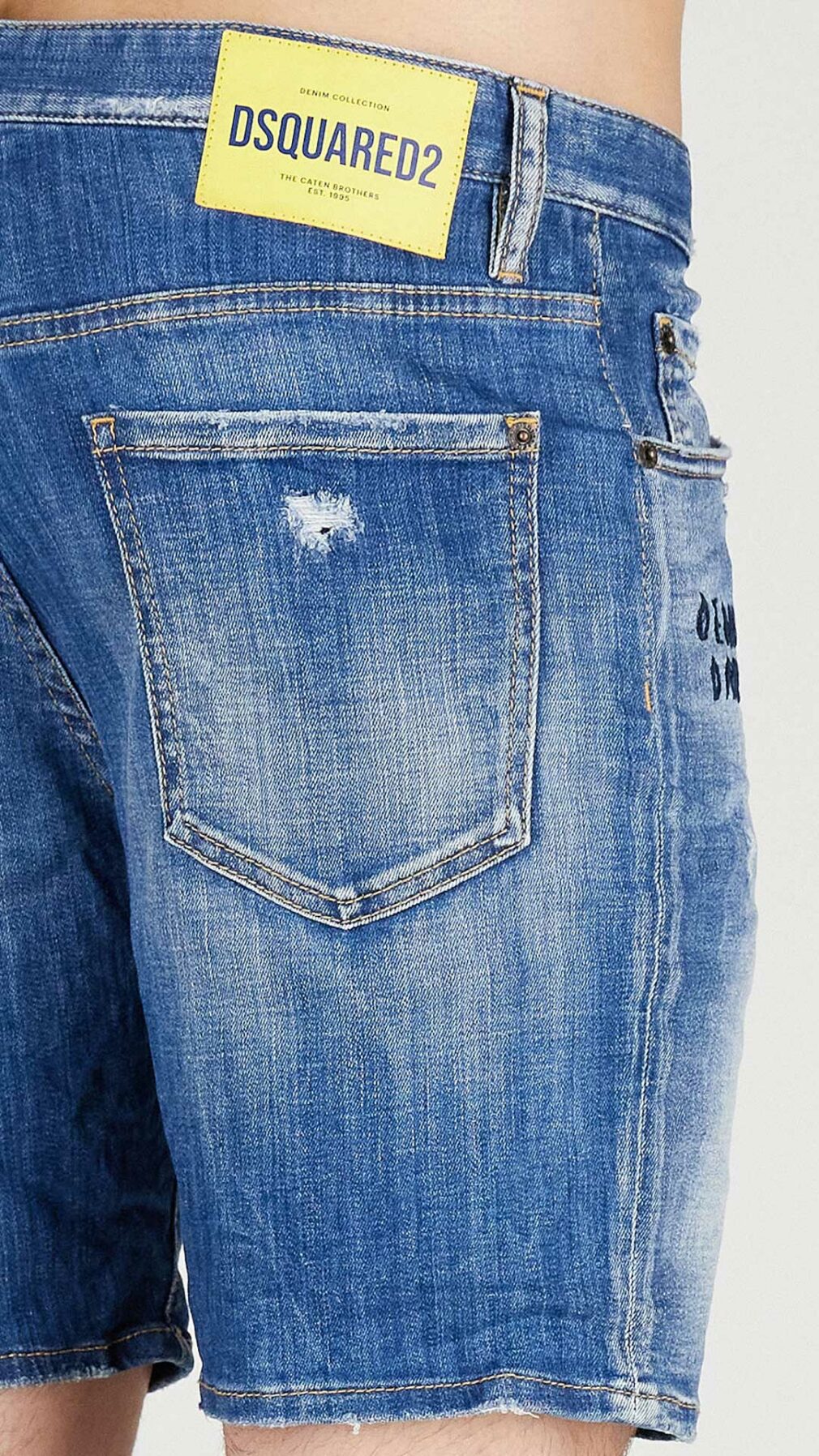 Jeans cortos Marine Dsquared2