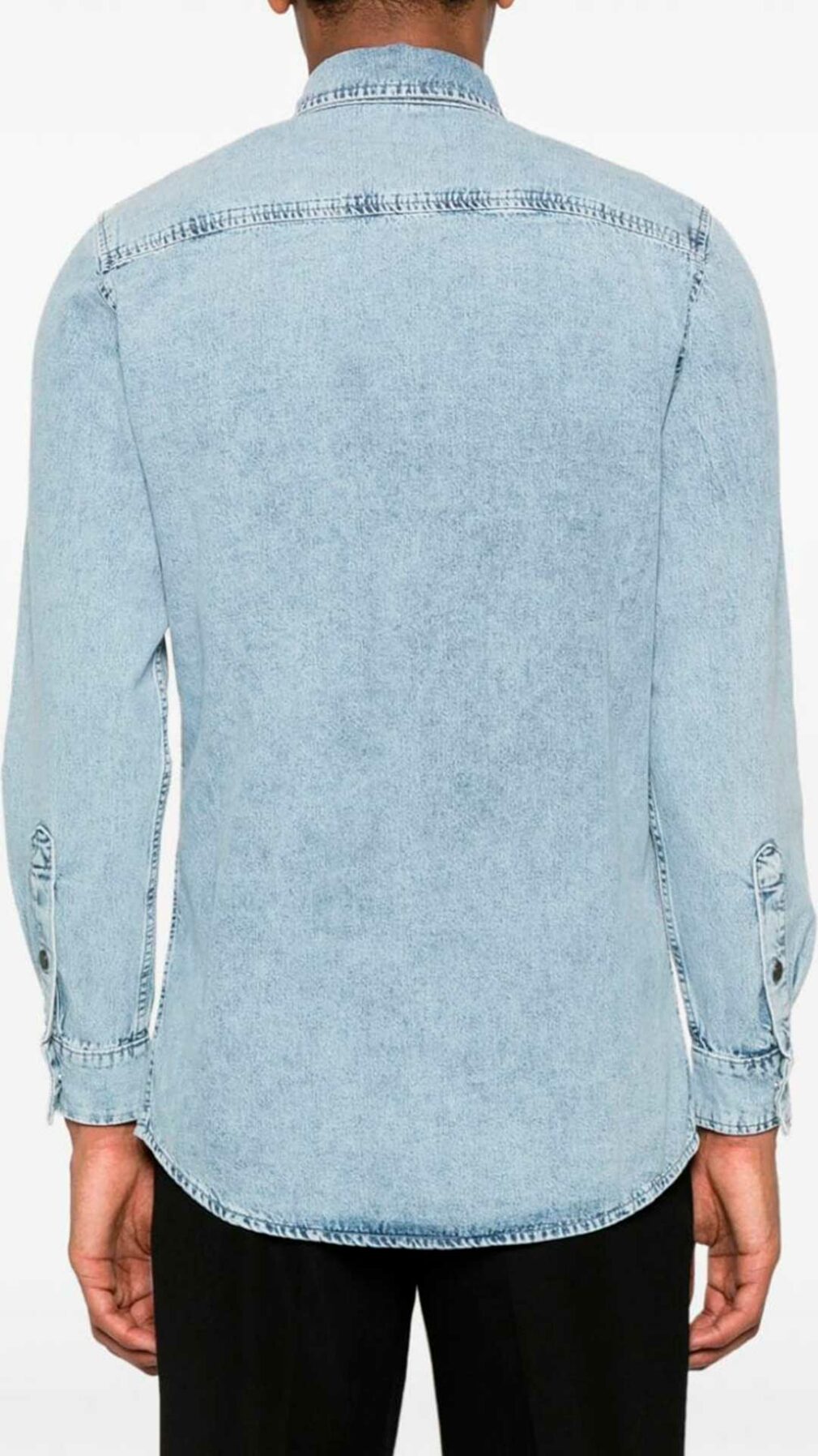Camisa denim con motivo Teddy Bear