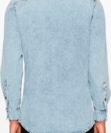 Camisa denim con motivo Teddy Bear
